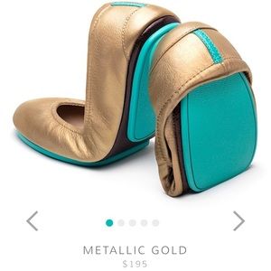 Metallic Gold Tieks
